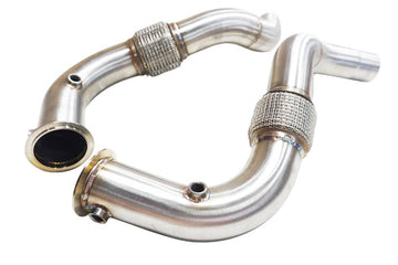 BMW 750i Downpipes-Downpipes